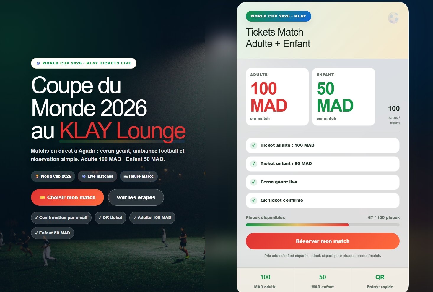 World Cup 2026 Fan Zone ticketing platform homepage
